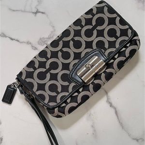 COACH Wristlet Clutch